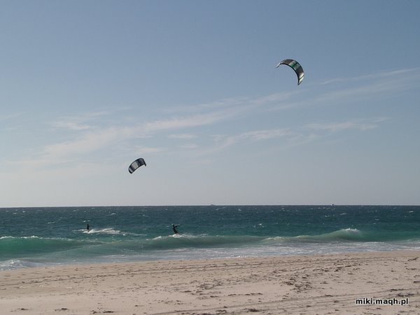 Kite surfers at Floreat Beach