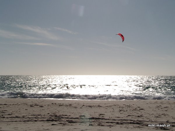 Kite surfer at Floreat Beach