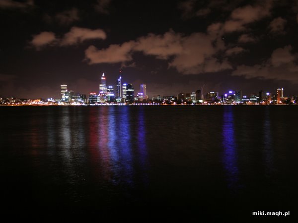 Perth at night
