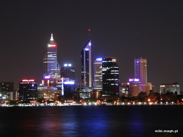 Perth at night