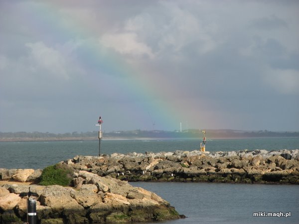 Rainbow over Fremantle