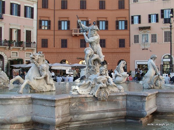 Fountain at the Piazza Navona