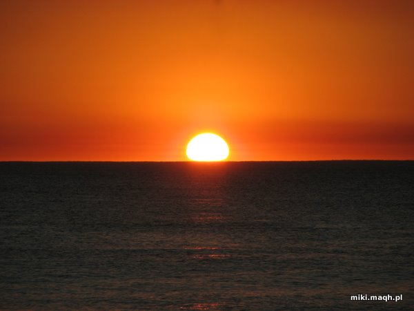 Last sunset of February