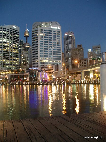 Sydney at night