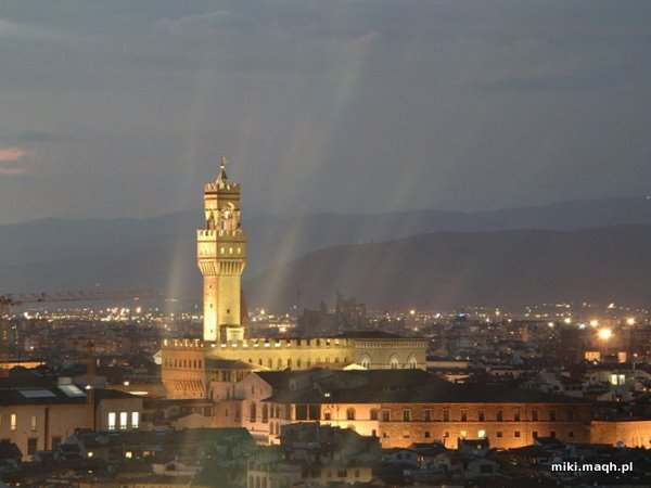 Sunset over Florence