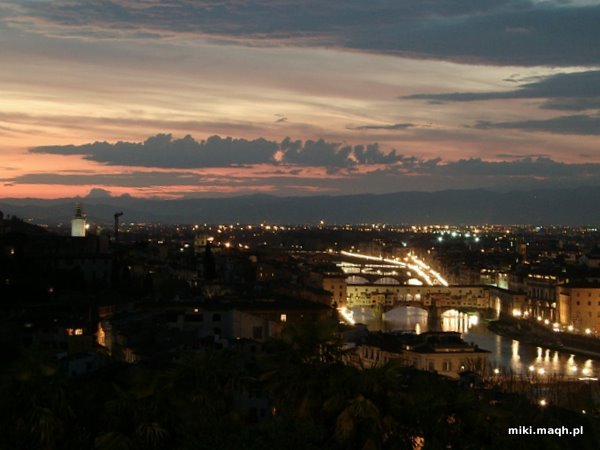 Sunset over Florence