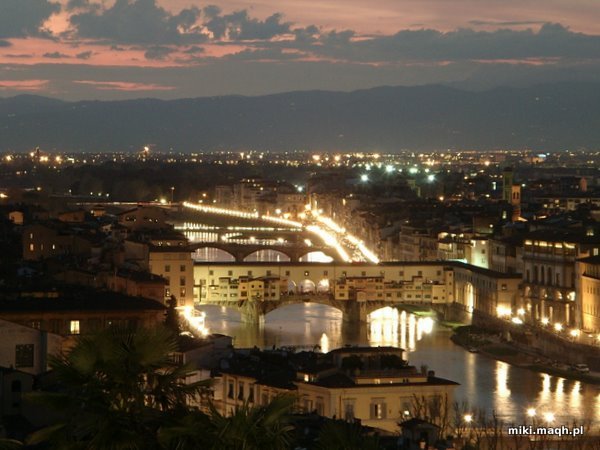 Sunset over Florence