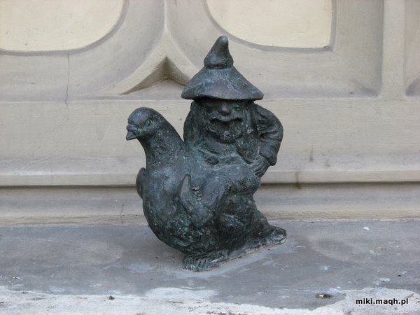 Wrocławskie krasnale - Gołębnik Wrocławskie krasnale - Gołębnik