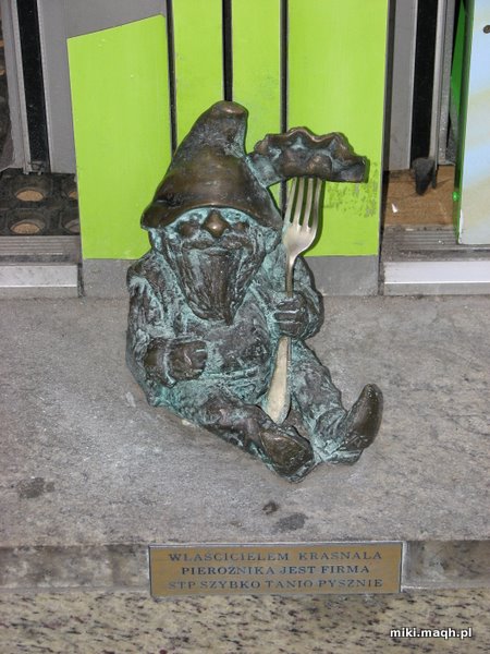 Wrocławskie krasnale - Pierożnik Wrocławskie krasnale - Pierożnik