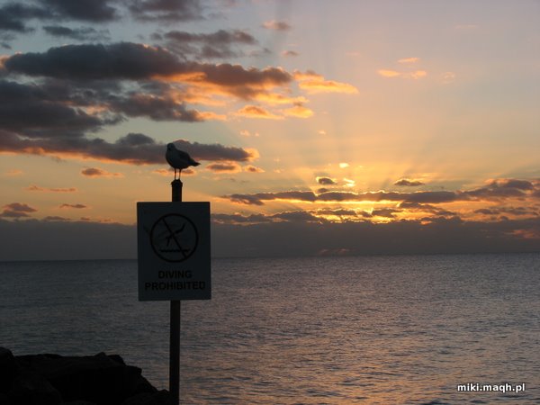 City Beach sunset