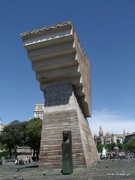 Strange statuses in Barcelona