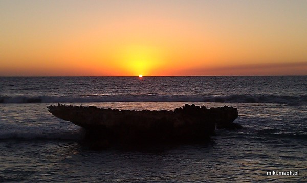 Trigg beach sunset